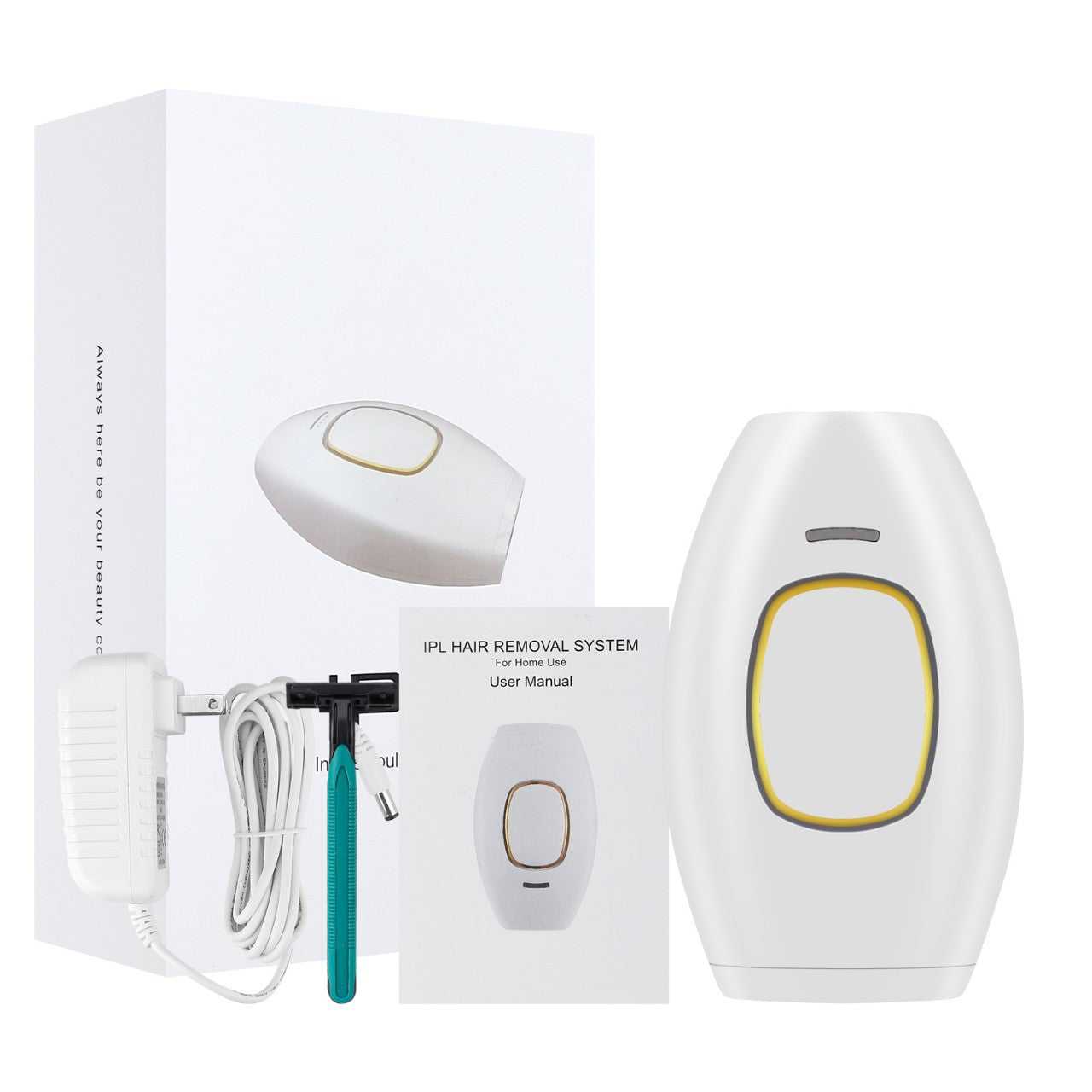 Looking for a painless solution to unwanted hair? Try our Laser hair removal device for easy and effective hair removal at home.