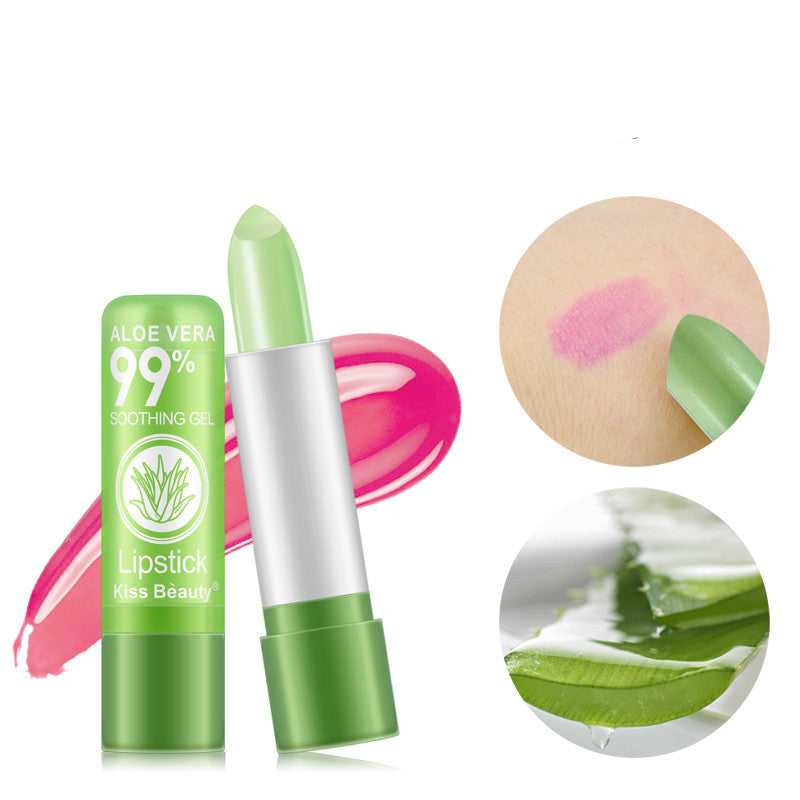 Discover the benefits of aloe vera in our Aloe Vera Lipstick. Nourish your lips with natural ingredients for a smooth and moisturized pout.