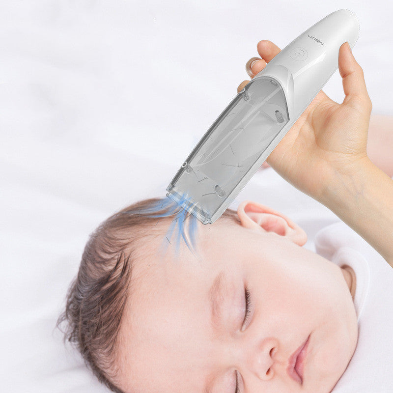 Discover the innovative Baby Smart Vacuum Hair Clipper designed for easy and efficient hair cutting for your little one