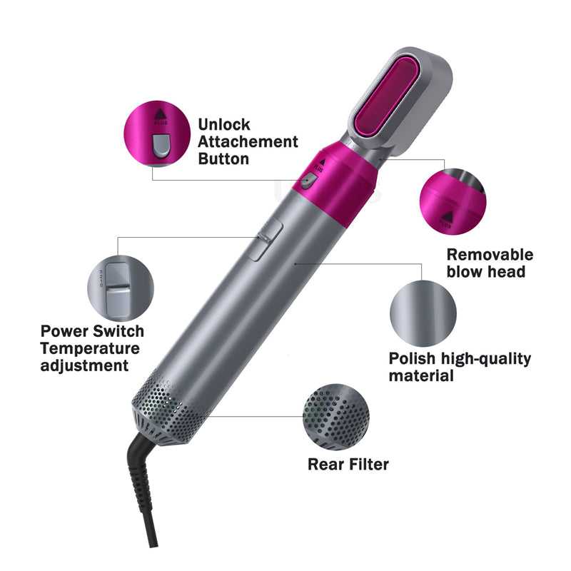 Hair Curler 5 in 1